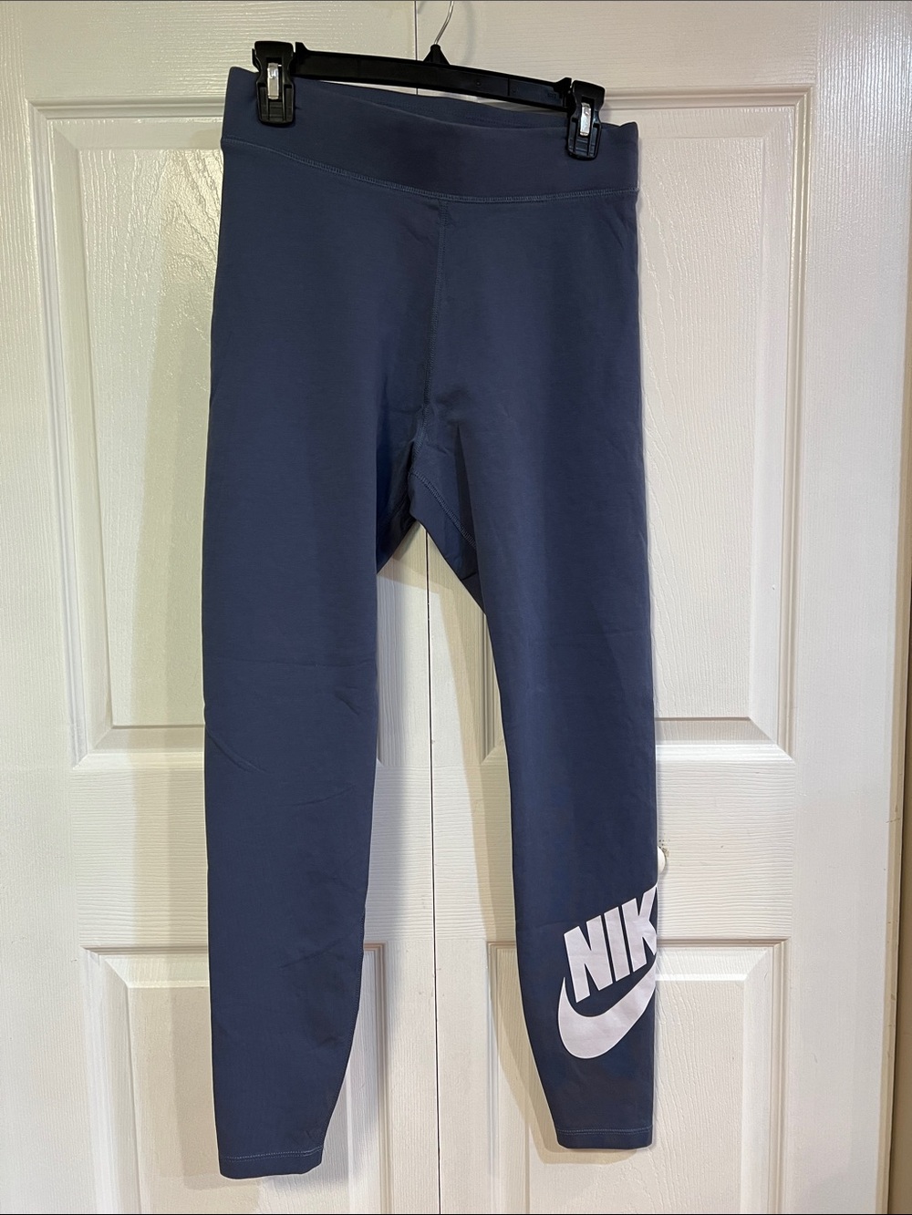 Nike Navy Leggings with White Logo